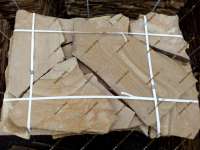 Камень песчаник Песочный развод 2 см. 3 см.
